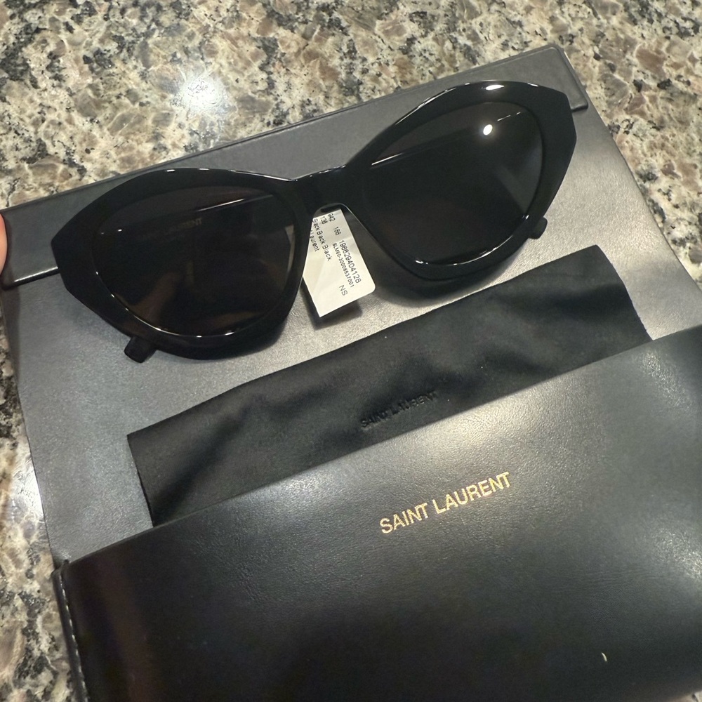 Saint Laurent Black Sunglasses